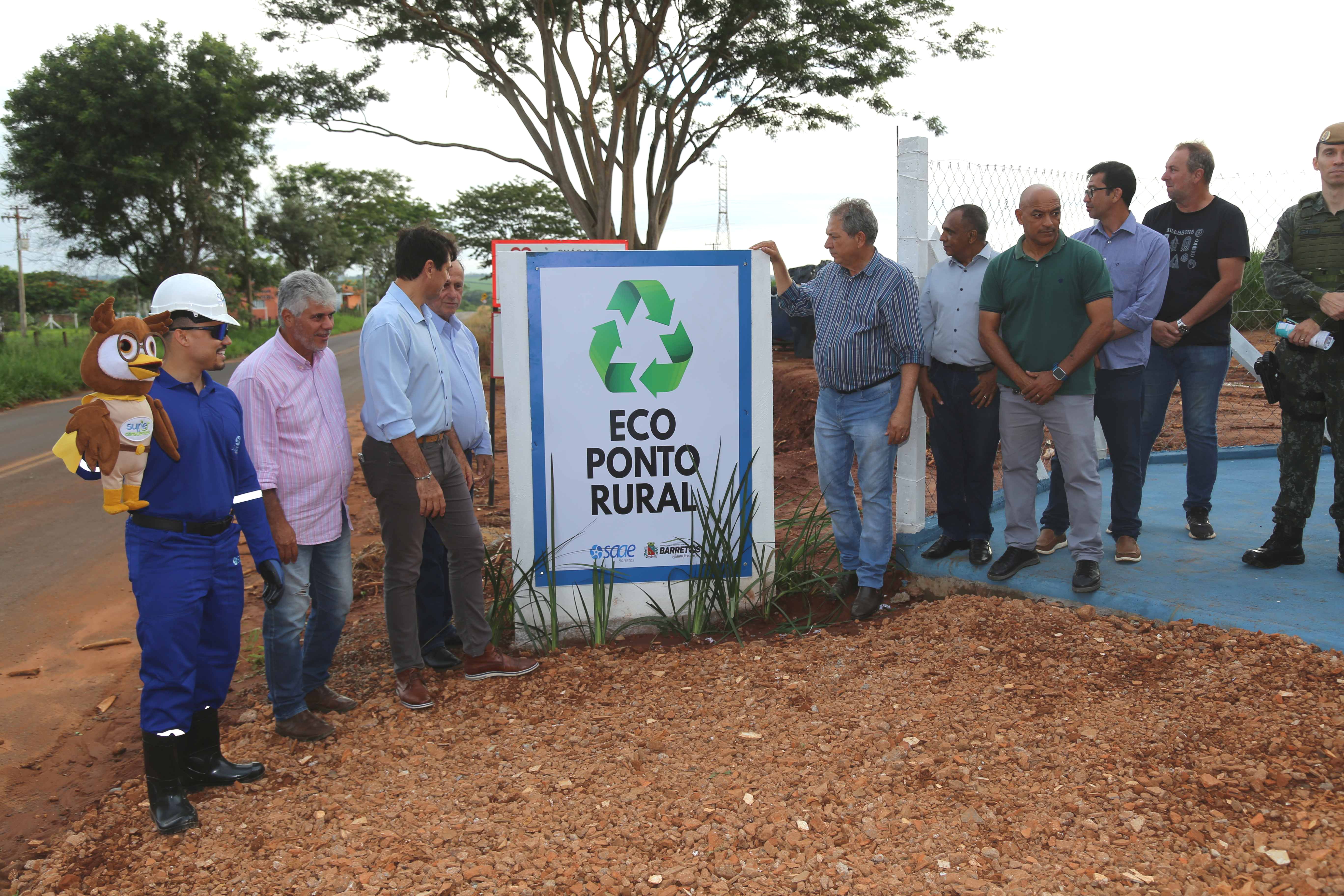 Prefeitura de Barretos e SAAE inauguram Ecoponto Rural e reforçam educação ambiental no município